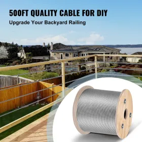 T316 Rustfrit stålkabel 1/8 "7x7 Steel Wire Rep