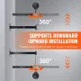 Wall Mount Boxing Spinning Bar, Spinning Bar with Punching Ball, Adjustable Boxing Speed Trainer, Reflex Boxing Bar with Gloves,