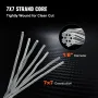 T316 Rustfrit stålkabel 1/8 "7x7 Steel Wire Rep