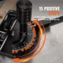 Precision Miter Gauge, Standard Slot 19 x 9.5 mm, Aluminum Alloy Table Saw Miter Gauge with 61 cm Grating 15 Angle Stops Adjusta