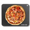 Pizza stål, 13,5 "x 10" x 1/4 "pizza stålplade til ovn, præ-krydret kulstofstål pizza bagesten med 20x højere