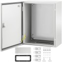 NEMA Steel Enclosure, 20 x 16 x 10\'\' NEMA 4X Steel Electrical Box, IP66 Waterproof & Dustproof, Outdoor/Indoor Electrical