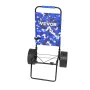 Beach Dolly with Big Wheels for Sand, 15.4" x 15.7" Cargo Deck, w/ 10" PE Solid Wheels, 69LBS Loading Capacity Folding Sand Cart