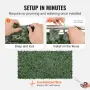 Ivy Privacy Fence, 1.5 x 3m Artificial Green Wall Screen, Greenery Ivy Fence with Mesh Cloth Backing and Strengthened Joint, Fau