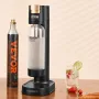 Sparkling Water Maker, Soda Maker Machine for Home Carbonating, Seltzer Water Starter Kit with BPA-free 1L PET Bottle, CO2 Cylin
