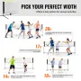 10ft Badminton Net Set Outdoor Portable Volleyball Pickleball Tennis Net
