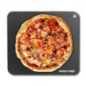 Pizza Steel, 14" x 14" x 1/4" Pizza Steel Plate for Oven, Pre-Seasoned Carbon Steel Pizza Baking Stone with 20X Higher