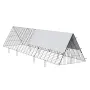 Chicken Tunnels, 118.1 x 28 x 24.2 inch (LxWxH) Chicken Tunnels for Yard, Portable Chicken Tunnels for Outside Easy Installation