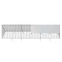 Chicken Tunnels, 118.1 x 28 x 24.2 inch (LxWxH) Chicken Tunnels for Yard, Portable Chicken Tunnels for Outside Easy Installation