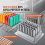 Commercial Popsicle Machine, Single Mould Set - 40 PCS Ice Pops Making Machine, Stainless Steel Commercial Ice Lolly Maker, Ice 