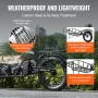 Cykelfragt trailer, 70 lbs belastningskapacitet, tunge