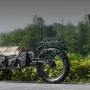 Cykelfragt trailer, 70 lbs belastningskapacitet, tunge