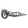 Cykelfragt trailer, 70 lbs belastningskapacitet, tunge