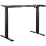 Standing Desk Frame, Adjustable 70-117 cm Height & 95-158 cm Length Electric Stand Up Computer Desk Legs, Ergonomic DIY Workstat