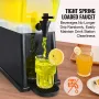 Beverage Dispenser, 3 Gallon Drink Dispenser for Parties, Plastic Juice Dispenser with Stand Spigot Lid, Iced Tea Lemonade Juice