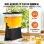 Drik dispenser, 3 gallon drik dispenser til fester, plastik