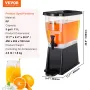 Drik dispenser, 3 gallon drik dispenser til fester, plastik