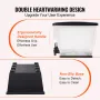 Beverage Dispenser, 3 Gallon x 2 Drink Dispensers for Parties, Plastic Juice Dispenser with Stand Spigot Lid, Iced Tea Lemonade 