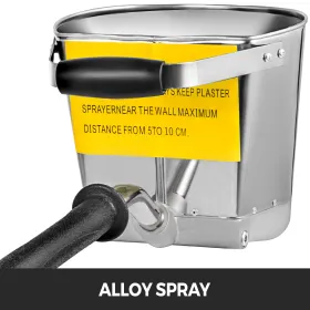 4 Jet Cement Mortar Spray Gun Stucco Sprayer 4 Jet Hopper Pips