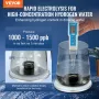 Hydrogenvandskop, 400 ml / 14,1 oz Hydrogengenerator, SPE