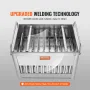 Commercial Popsicle Moulds, 40PCS Round-Head Ice Pop Moulds with Double Slot, Stainless Steel Ice Lolly Popsicle Moulds, Ice Cre