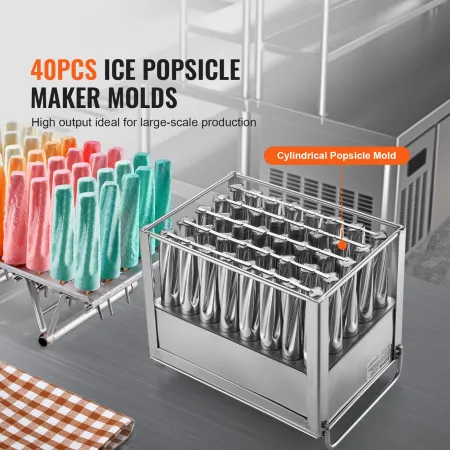 Kommercielle popsicleforme, 40 stk. 