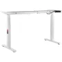 Elektrisk stående skrivebordsramme Dual Motor Justerbar 66-129