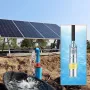 Solvandspumpe, 24V DC 277W nedsænket dyb brøndpumpe, max flow