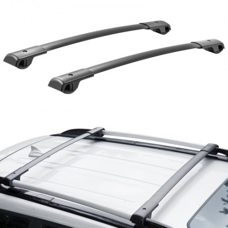 Roof Rack Cross Bars, Fit for 2014-2022 Subaru Forester with Raised Side Rails, 200 lbs Load Capacity, Aluminum Crossbars with