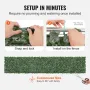 Ivy Privacy Fence, 1 x 5m Artificial Green Wall Screen, Greenery Ivy Fence with Mesh Cloth Backing and Strengthened Joint, Faux 