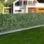 Ivy Privacy Fence, 1 x 5m Artificial Green Wall Screen, Greenery Ivy Fence with Mesh Cloth Backing and Strengthened Joint, Faux 