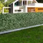 Ivy Privacy Fence, 1830 x 2440 mm Artificial Green Wall Screen, Greenery Ivy Fence with Mesh Cloth Backing and Strengthened Join