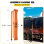 Load Height Measuring Stick, 20\' Sturdy Fiberglass Truck Height Stick with Adjustable Pole, Non-conductive Truck Height Measuri