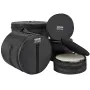 5-Piece Drum Bag Set, 1680D Oxford Fabric, Padded Drum Bags and Cases with 4.92 ft Detachable Shoulder Strap Carry Handles Folda