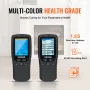 8-i-1 luftkvalitetsmonitor PM1.0/2.5/10 HCHO TVOC