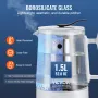 Hydrogenvand kande generator, 1,5 L / 52,8 oz stor kapacitet