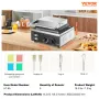 Electric Donut Maker, 1550W Commercial Donut Machine med