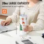 Tumbler Heat Press Machine and Sublimation Tumblers, Tumbler Press Set with 8pcs 20OZ Blank Tumblers, Mug Press Cup Press for 11