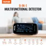 9-i-1 luftkvalitetsmonitor CO2-detektor PM1.0/2.5/10 HCHO TVOC