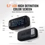 9-i-1 luftkvalitetsmonitor CO2-detektor PM1.0/2.5/10 HCHO TVOC