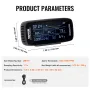 Air Quality Monitor 9-IN-1, CO2, Temperature, Humidity, Formaldehyde TVOC AQI Tester, Professional PM2.5 PM10 PM1.0 Particle Cou