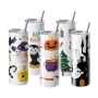 50 Pack Straight Sublimering Tumblers, 20 Oz Blank Tumbler