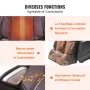 Fuld kropsmassagestol, Shiatsu -massager, liggende stol, SL