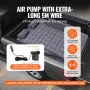 Truck Bed Air Mattress, for 6-6.5 ft Full Size Truck Beds, Inflatable Air Mattress Camping Bed with 12V Air Pump 2 Pillows, Carr