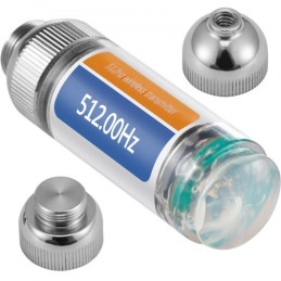 512HZ Sonde 8/5" and 1/4-20" Connectors Rigid Drain Locator for Locating & Detecting Small Sewer & Pipelines, Silver"