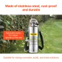 Stainless Steel Sprayer 10L Household Gardening and Floor Cleaning Sprayer, Suitable for the Current Neds of Industry, Agricultu