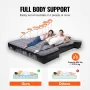 Truck Bed Air Mattress, for 5.5-5.8 ft Full Size Short Truck Beds, Inflatable Air Mattress Camping Bed with 12V Air Pump 2 Pillo