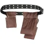 Tool Belt, 13 Pockets, Adjusts from 29 Inches to 54 Inches, Polyester Heavy Duty Tool Pouch Bag, Detachable Tool Bag for Electri