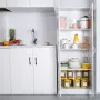 Kitchen Pantry Cabinet, 60 "Højt madspisopbevaringsskab, 110 kg
