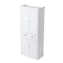 72" Kitchen Pantry Storage Cabinet, Freestanding Utility Cabinets with Doors, Drawer and 3 Adjustable Shelves, Tall Food Buffet 